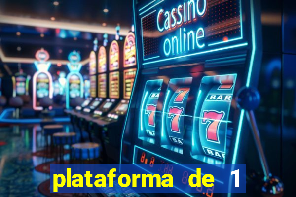 plataforma de 1 real fortune tiger